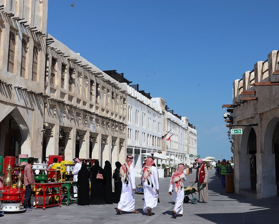 Souq Waqif traditional market Doha Qatar