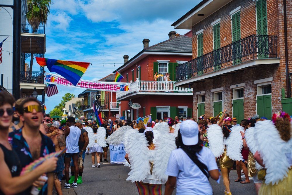 Southern Decadence Parade march