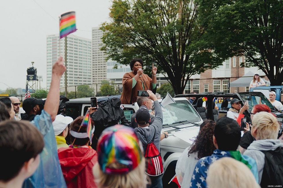 Stacey Abrams Atlanta Pride 2019