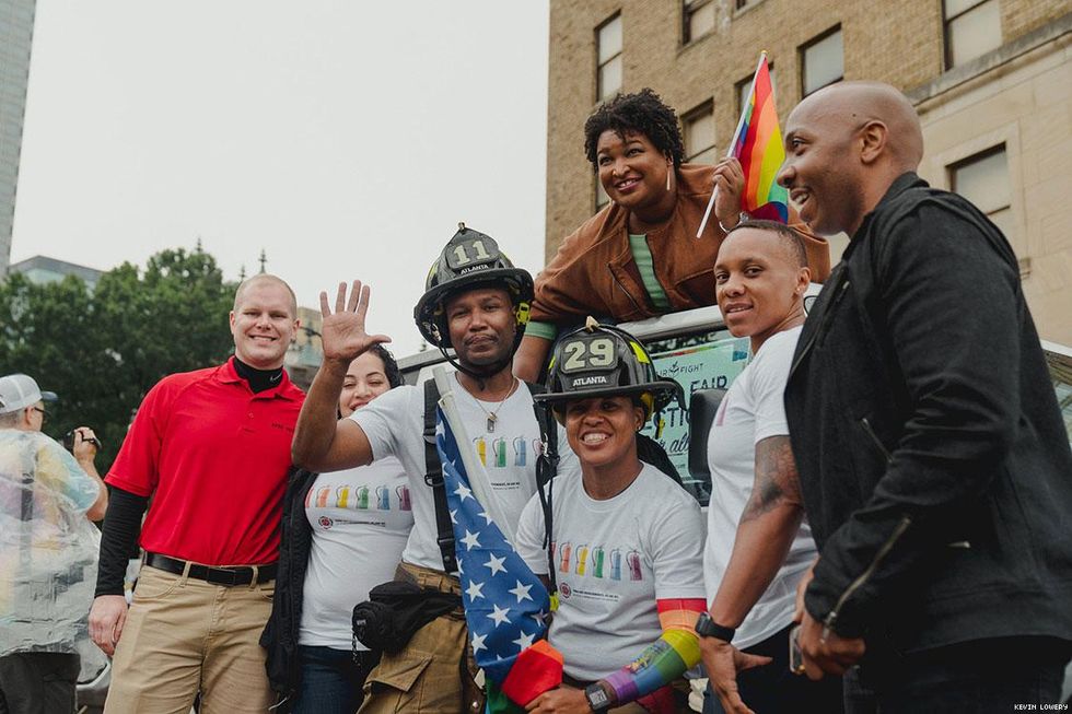 Stacey Abrams Atlanta Pride 2019