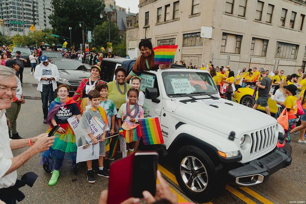 Stacey Abrams Atlanta Pride 2019
