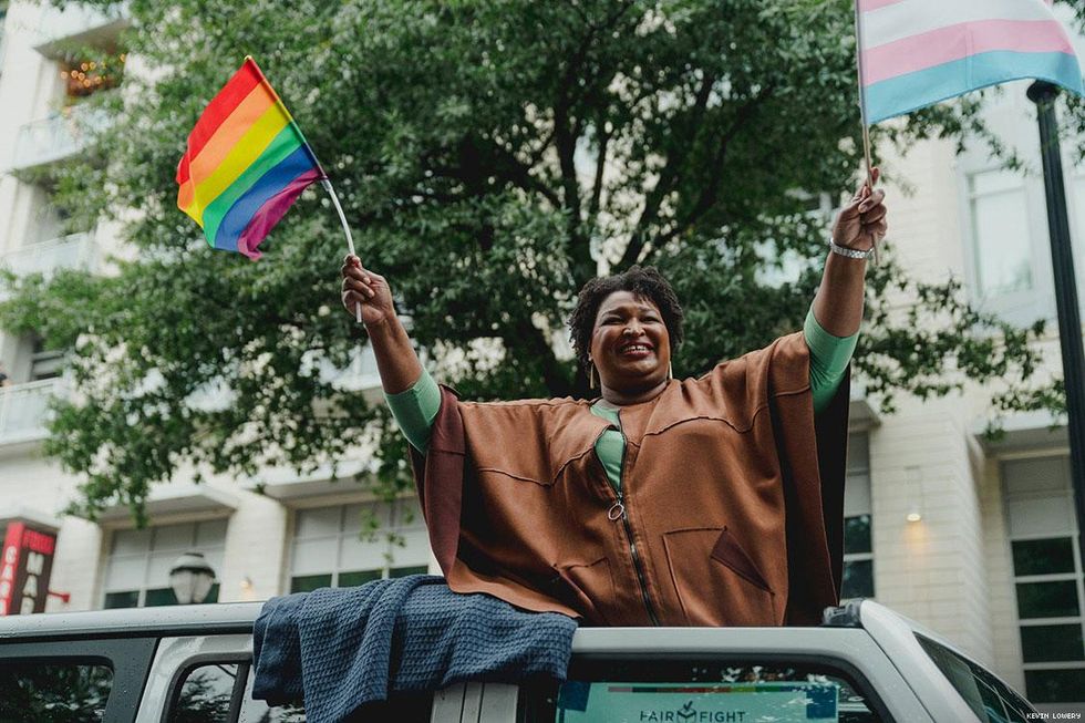 Stacey Abrams Atlanta Pride 2019