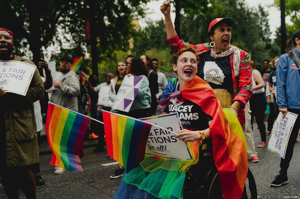 Stacey Abrams Atlanta Pride 2019