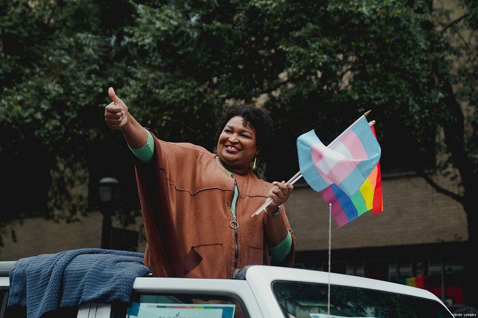 Stacey Abrams Atlanta Pride 2019