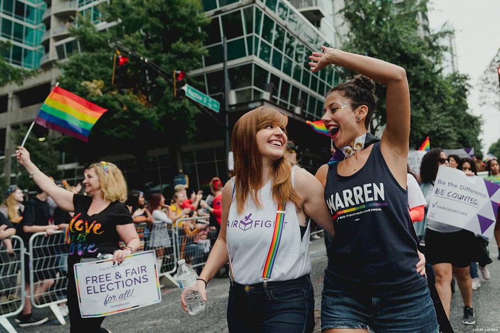 Stacey Abrams Atlanta Pride 2019