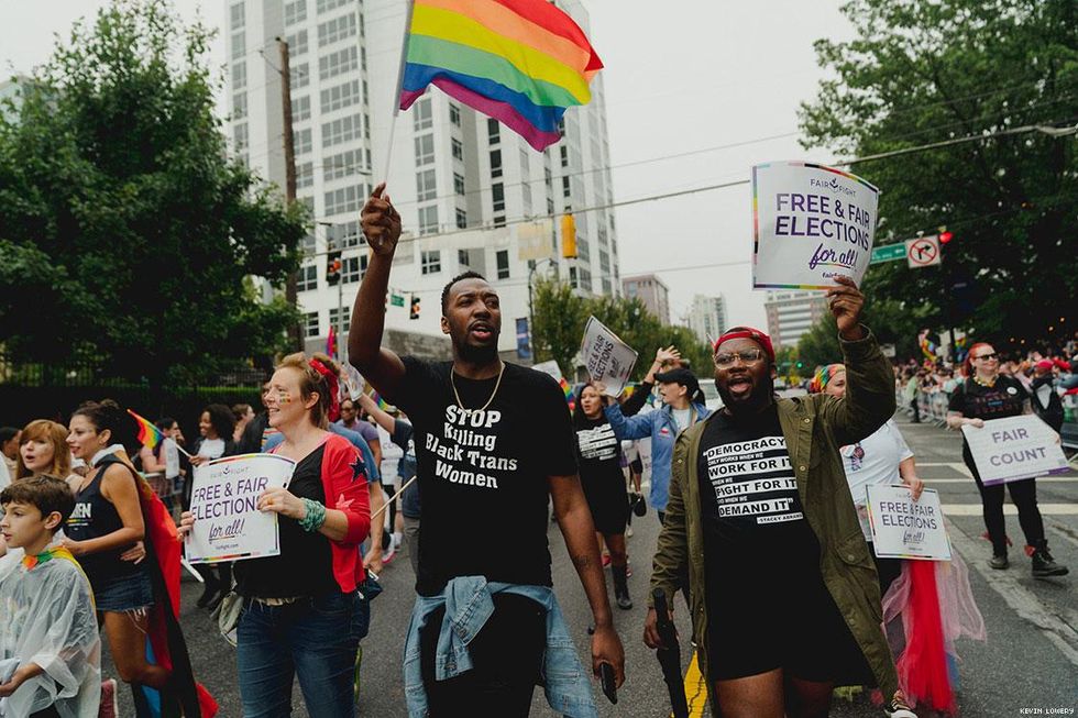 Stacey Abrams Atlanta Pride 2019