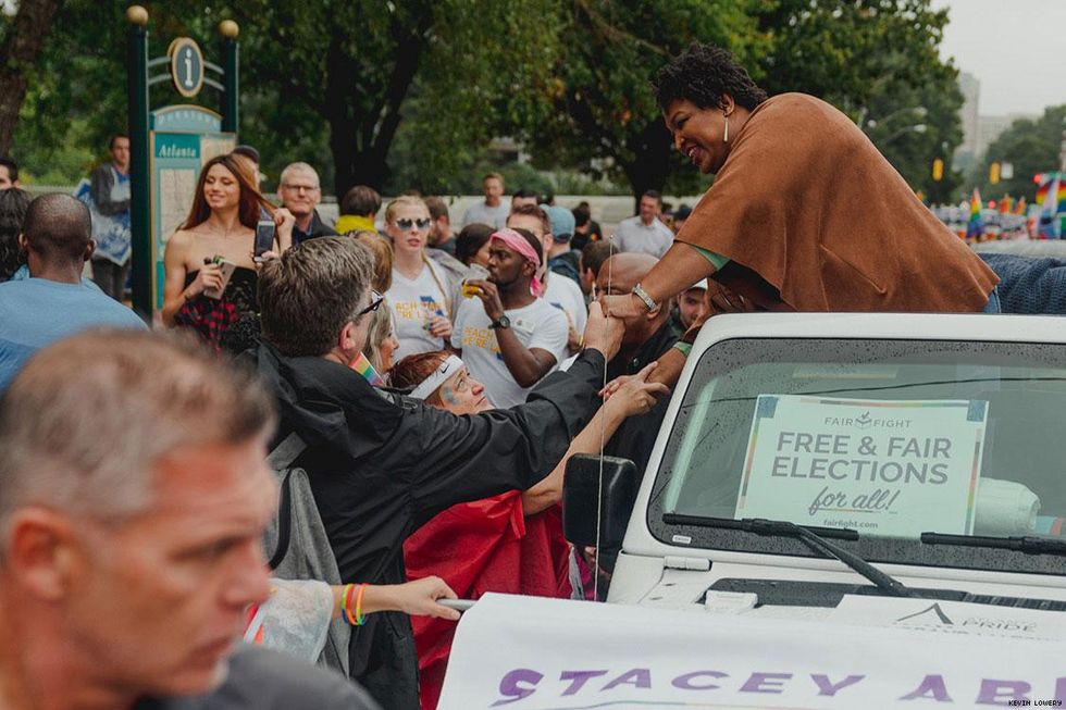 Stacey Abrams Atlanta Pride 2019