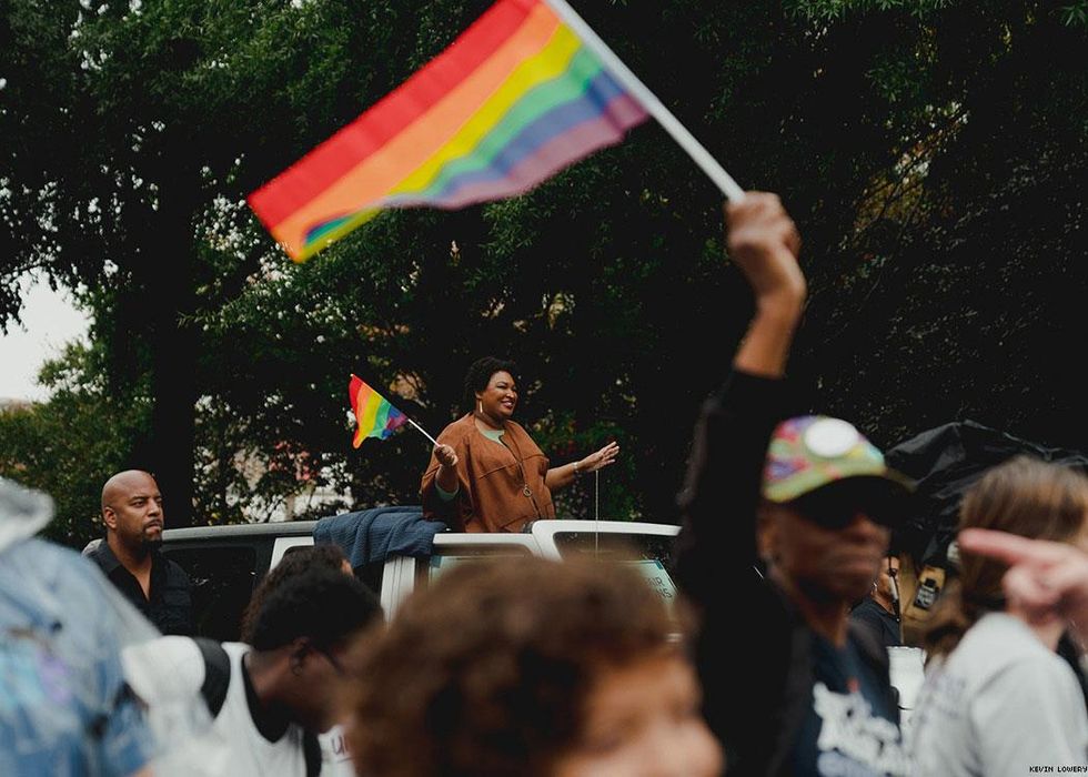 Stacey Abrams Atlanta Pride 2019