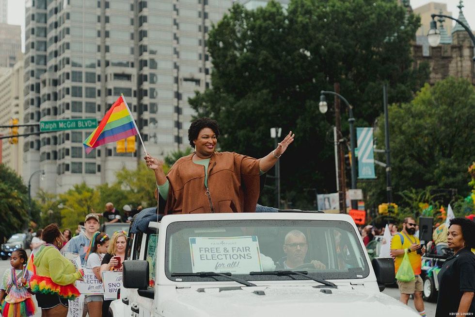 Stacey Abrams Atlanta Pride 2019