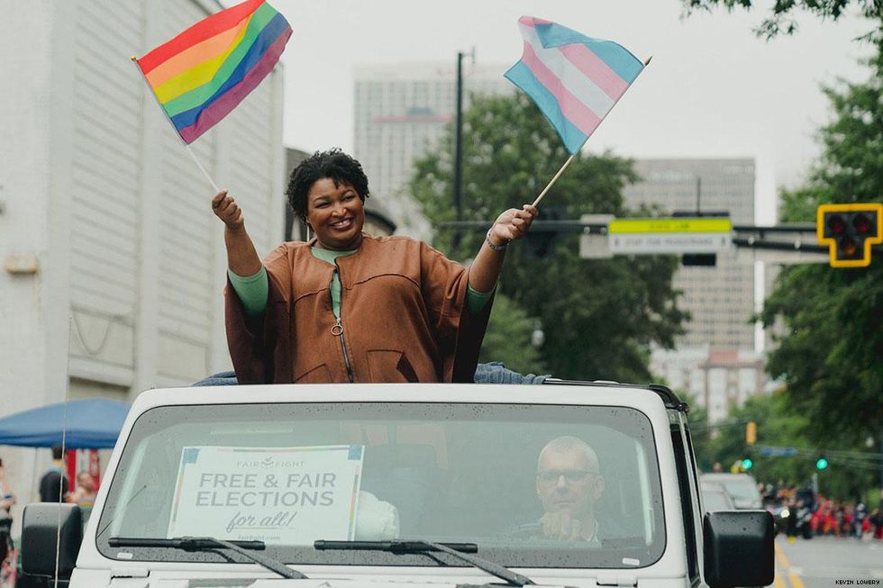 Stacey Abrams Atlanta Pride 2019