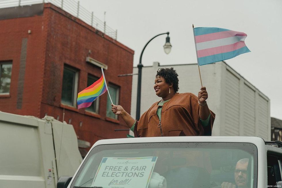 Stacey Abrams Atlanta Pride 2019