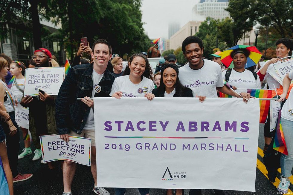 Stacey Abrams Atlanta Pride 2019