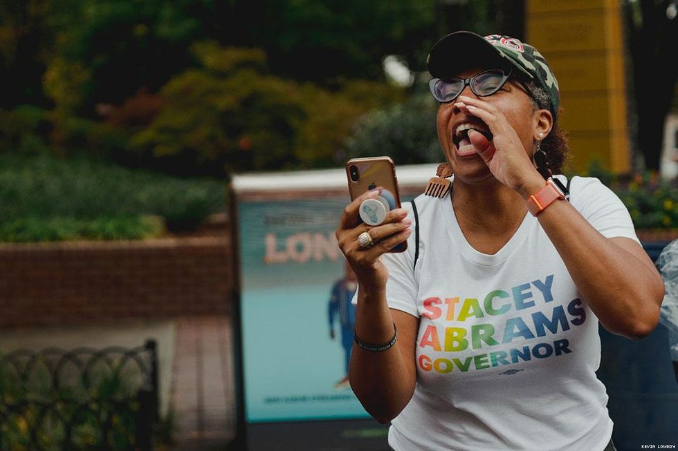 Stacey Abrams Atlanta Pride 2019
