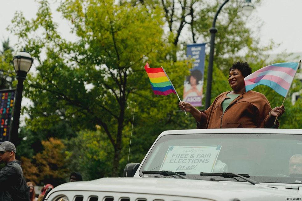 Stacey Abrams Atlanta Pride 2019