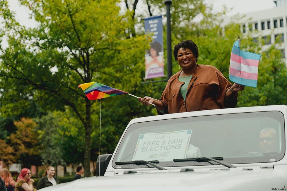 Stacey Abrams Atlanta Pride 2019