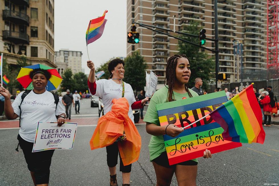 Stacey Abrams Atlanta Pride 2019