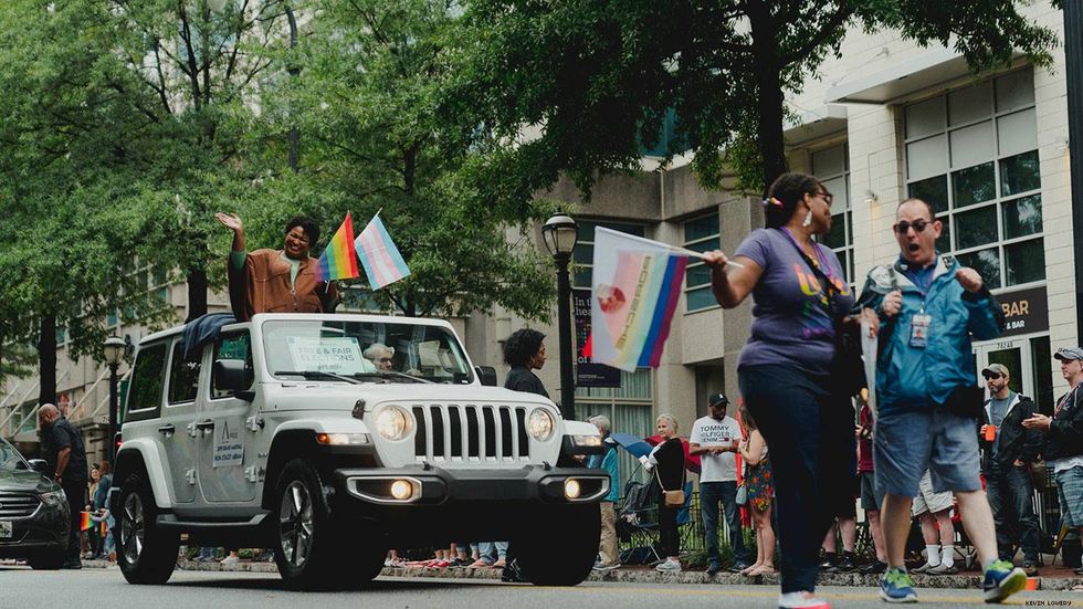 Stacey Abrams Atlanta Pride 2019