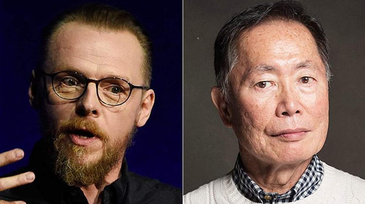 Star Trek’ Defends Gay Sulu: ‘We Are All LGBT’ SIMON PEG GEORGE TAKEI