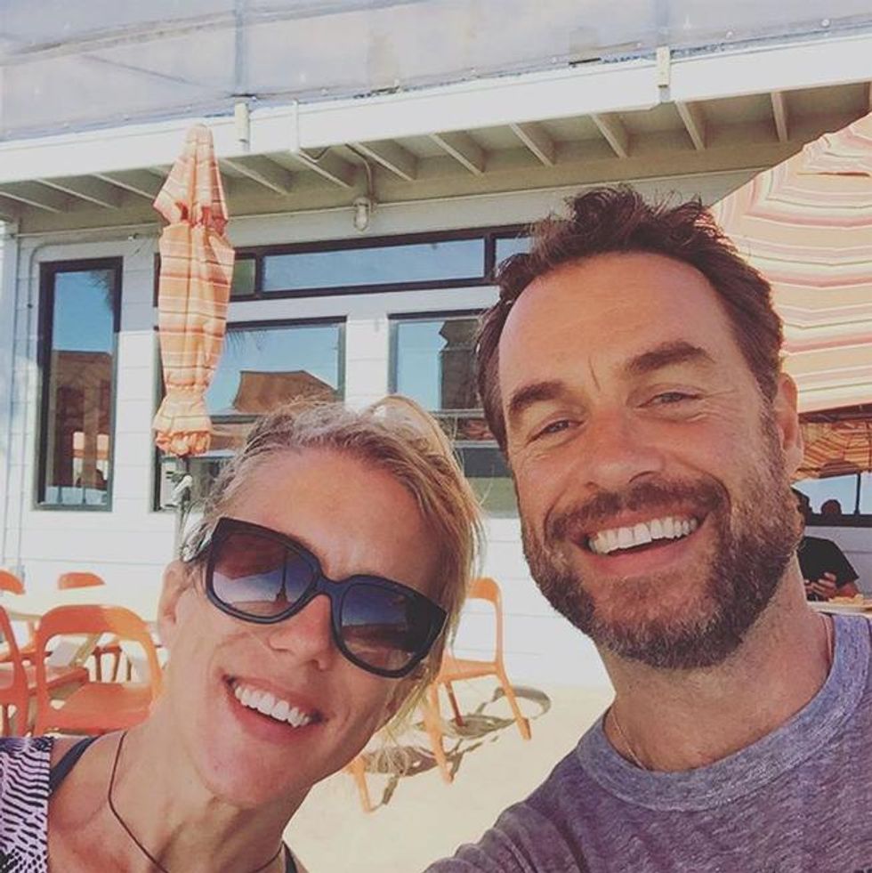 Stars Lauren Weedman and Murray Bartlett.