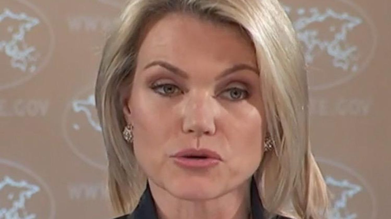 State Department spokeswoman Heather Nauert