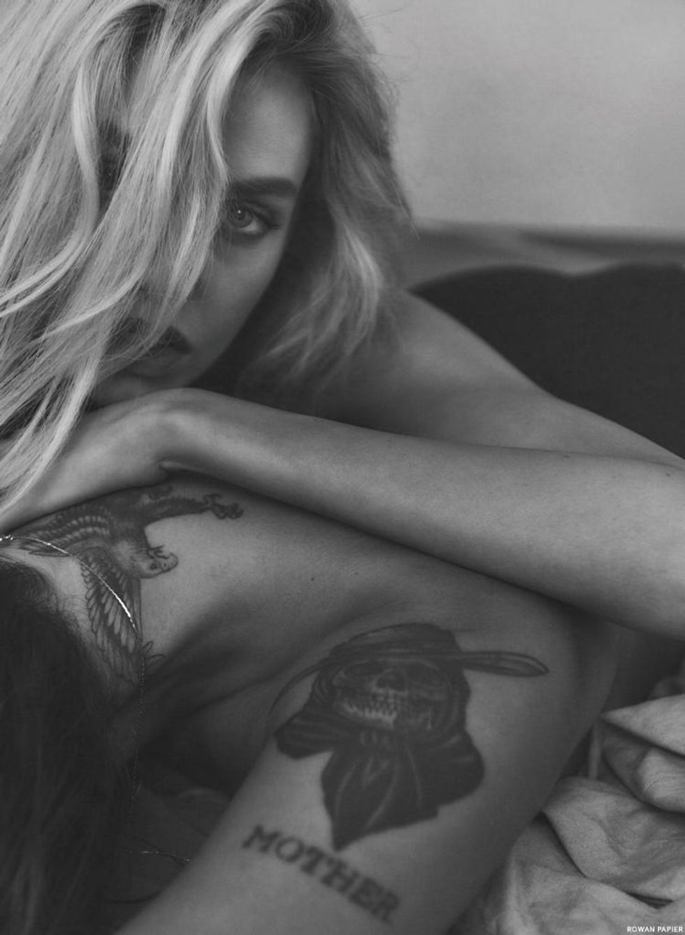 Stella Maxwell photographed by Rowan Papier