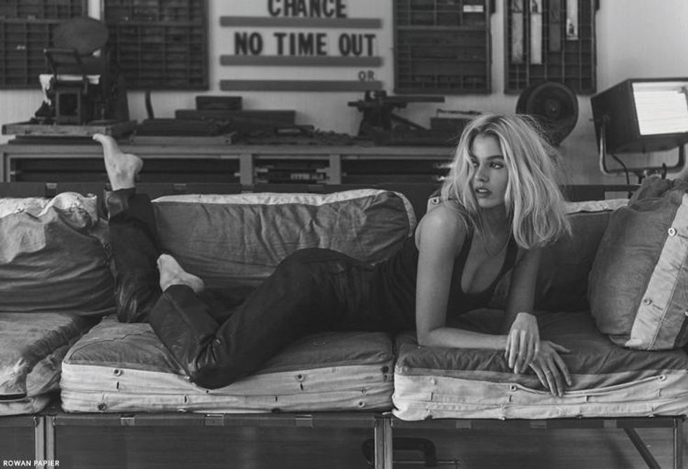 Stella Maxwell photographed by Rowan Papier