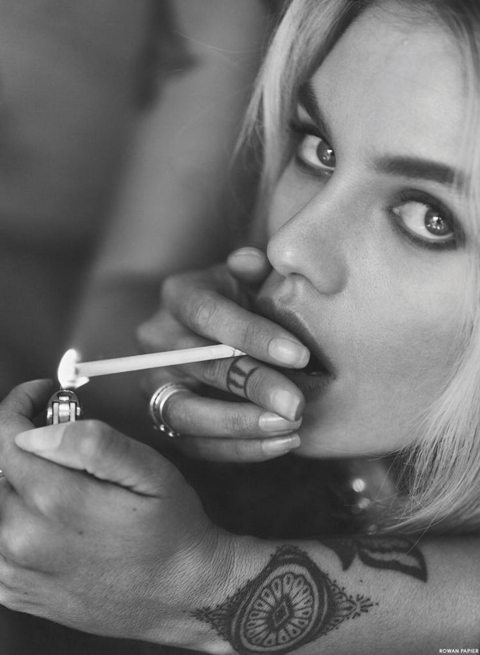 Stella Maxwell photographed by Rowan Papier