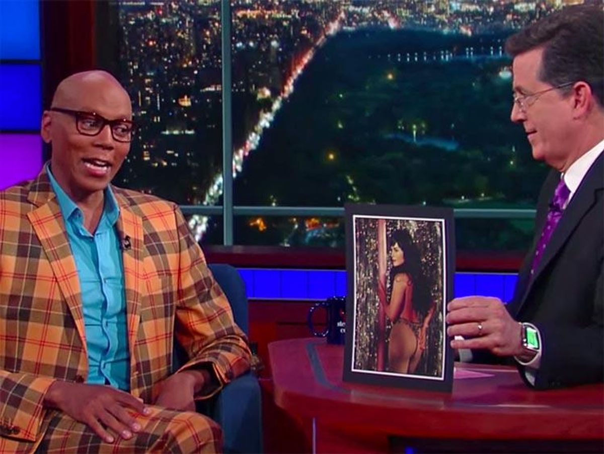 Stephen Tells RuPaul About His Drag Persona