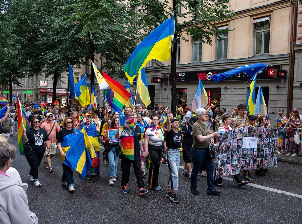 Stockholm Sweden 2024 LGBTQ Pride celebration