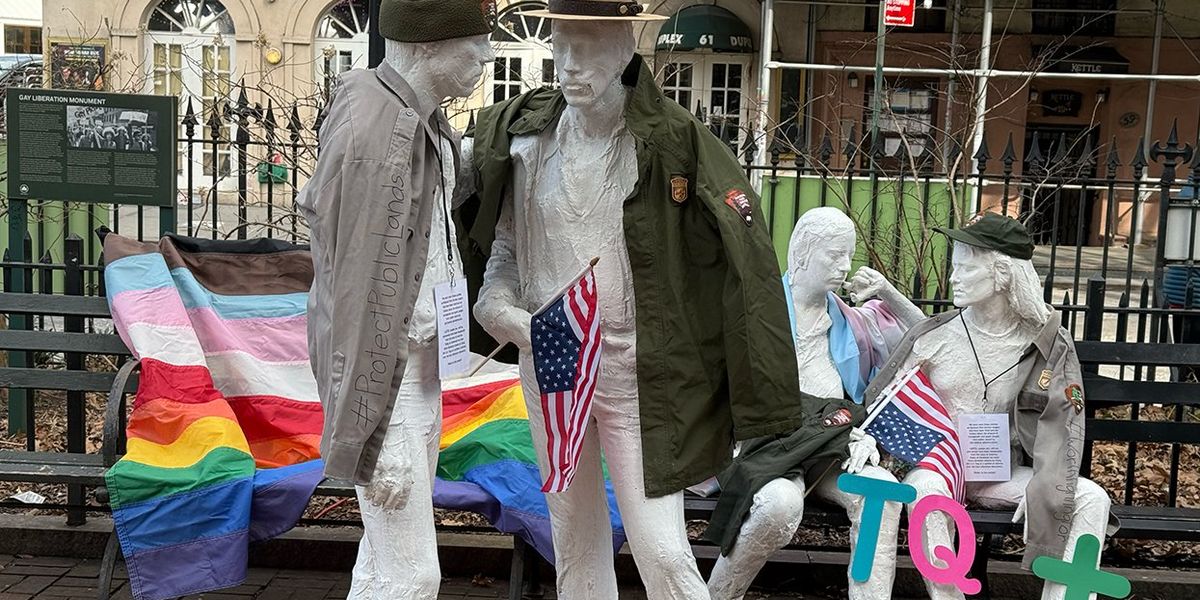 National Park Rangers rebel against queer erasure on Trans Day of Visibility
