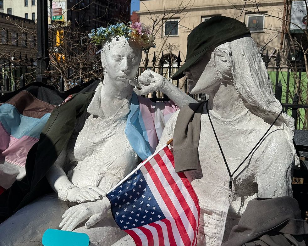 Stonewall Park Rangers Trans Day of Visibility rebel against erasure