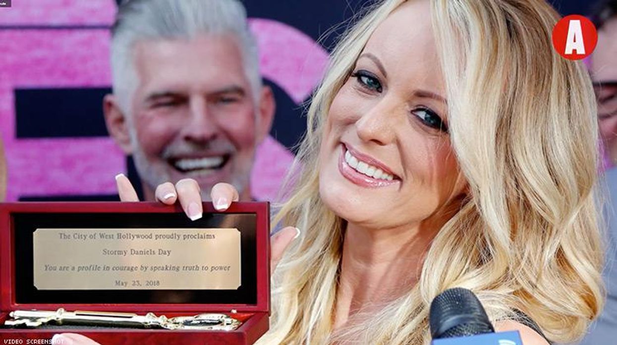 Stormy Daniels Awarded Key to West Hollywood