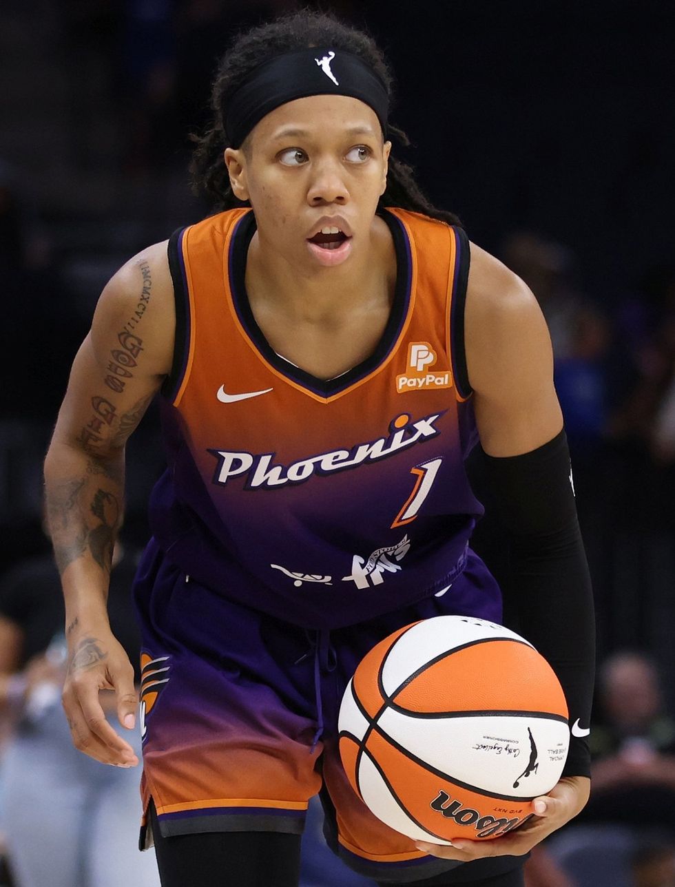 Sug Sutton Phoenix Mercury photo gallery queer women 2024 WNBA womens professional basketball league
