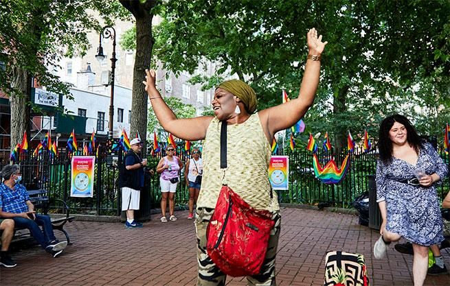 Sunday in Stonewall Park with Steven Menendez