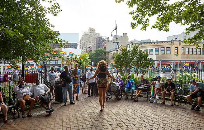 Sunday in Stonewall Park with Steven Menendez