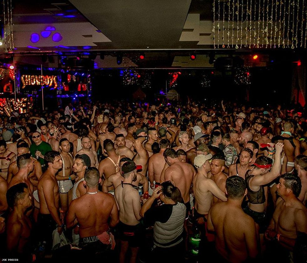 Sunday's closing night "We" party