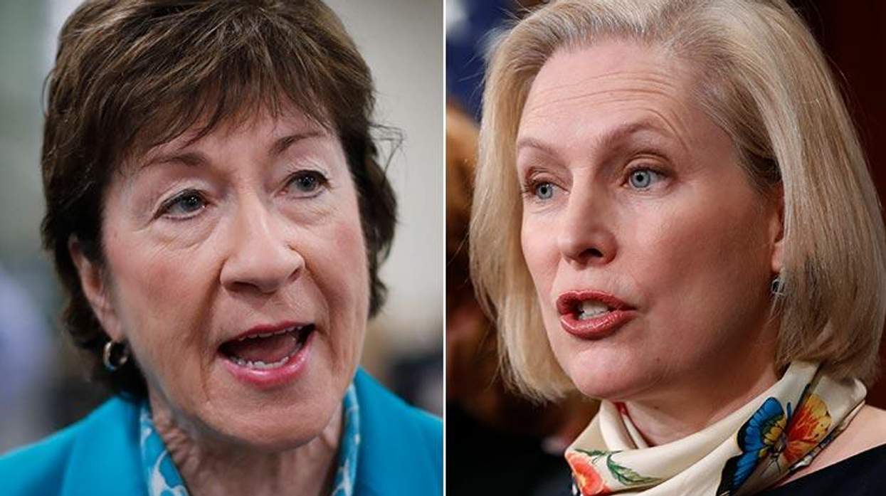 Susan Collins and Kirsten Gillibrand