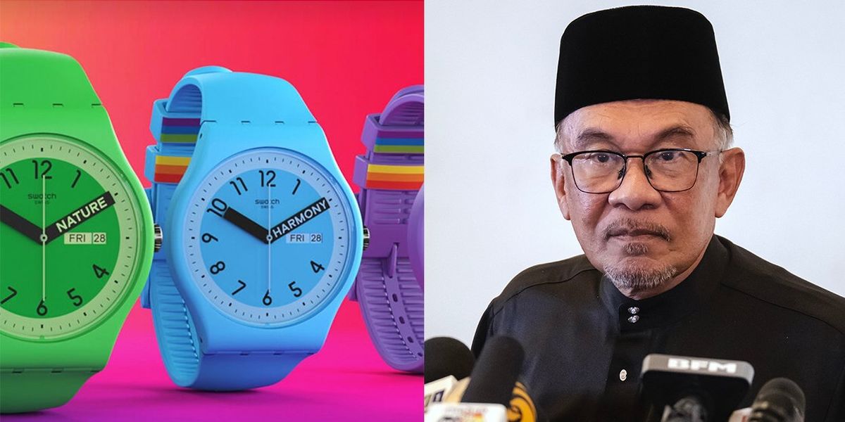 当局在马来西亚全国范围内搜查查获 Swatch Pride 手表