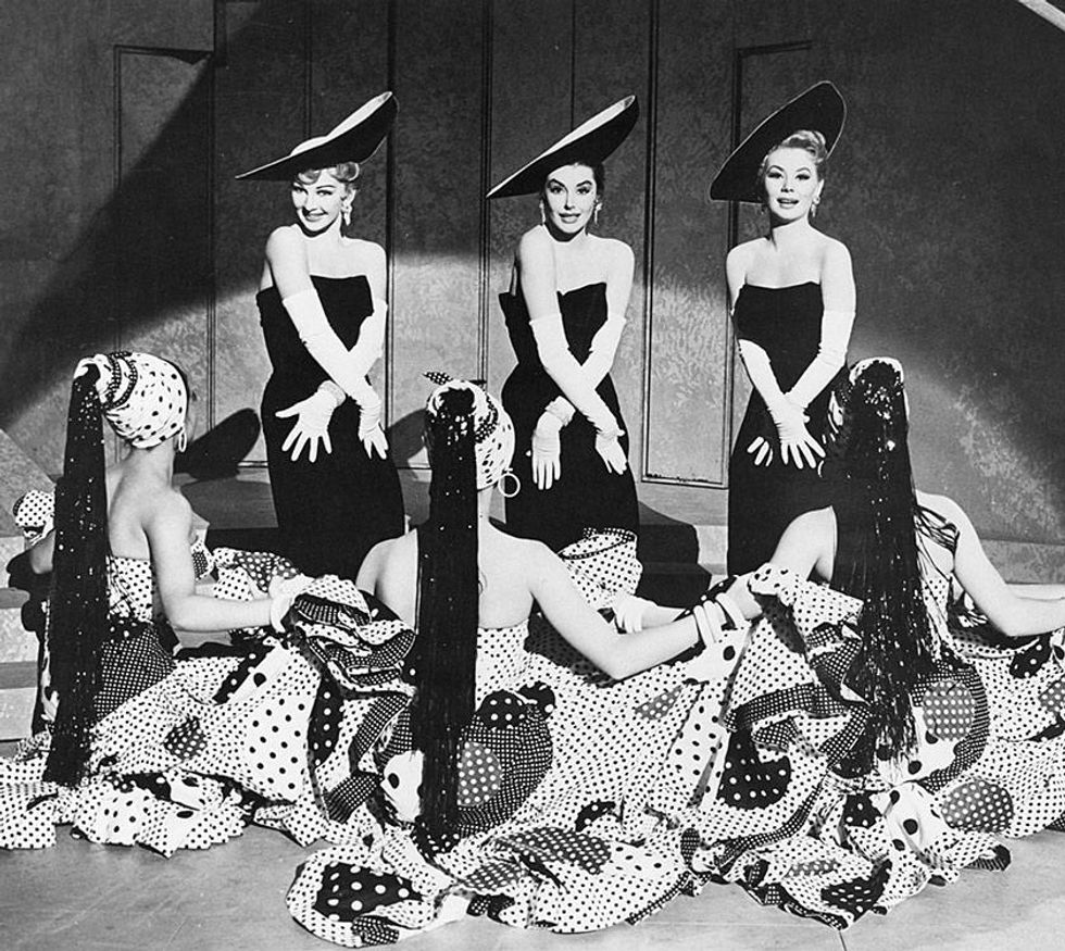 Taina Elg, Kay Kendall, and Mitzi Gaynor in Les Girls