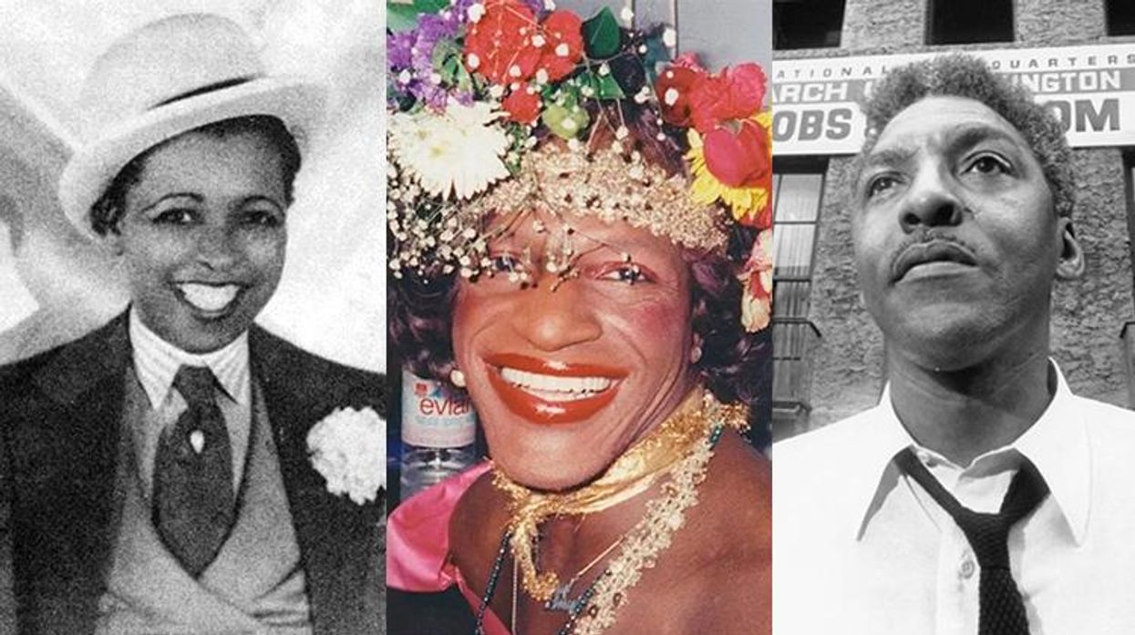 ‘T’Ain’t Nobody’s Bizness: Queer Blues Divas of the 1920s’; ‘The Death and Life of Marsha P. Johnson’; Brother Outsider: The Life of Bayard Rustin’