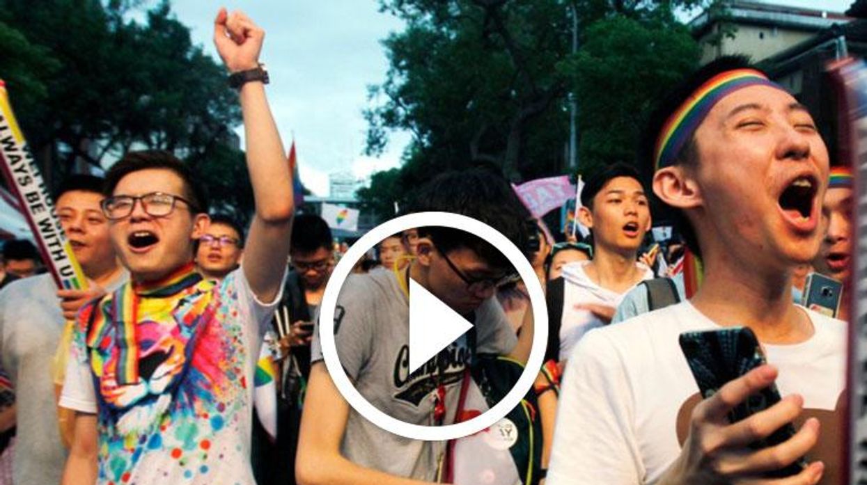 Taiwan Celebrates High Court's Ruling for Same-Sex Marriage