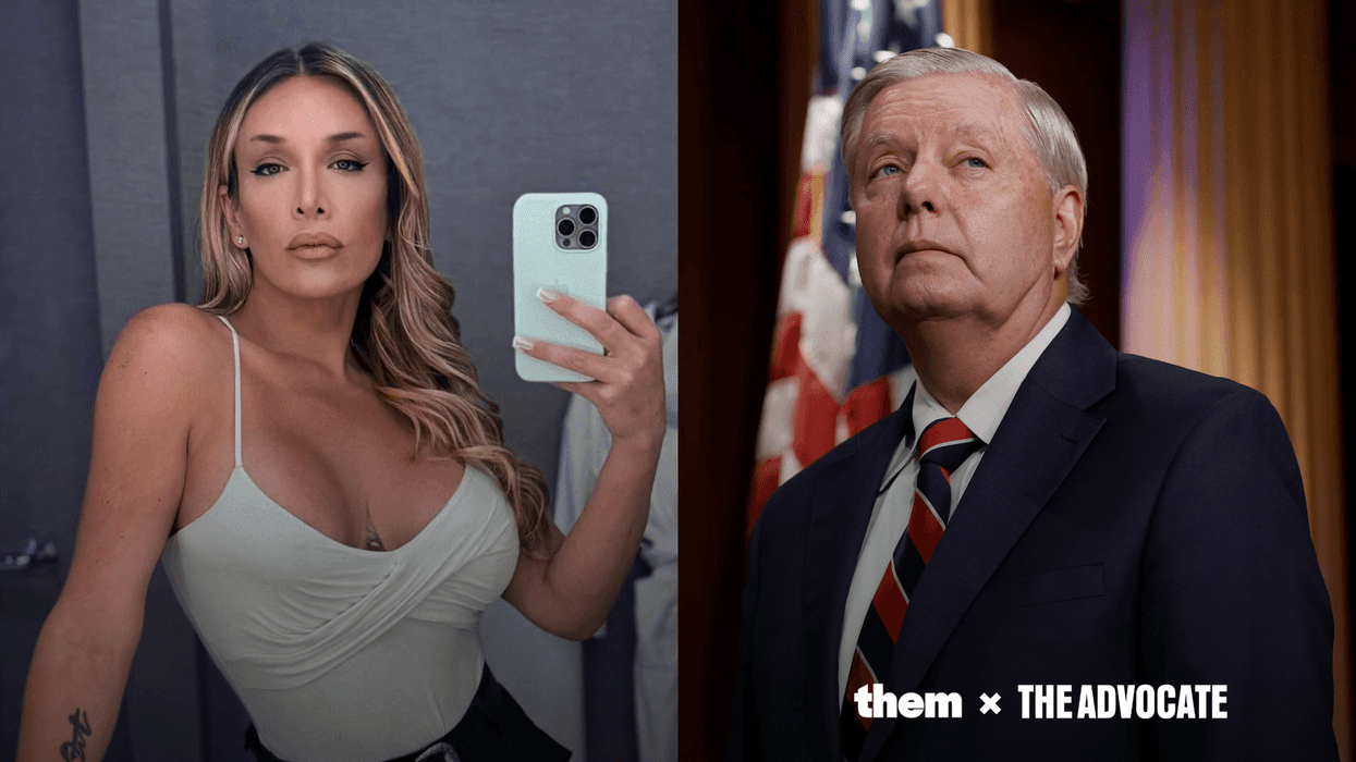 Taylor Snider and Lindsey Graham