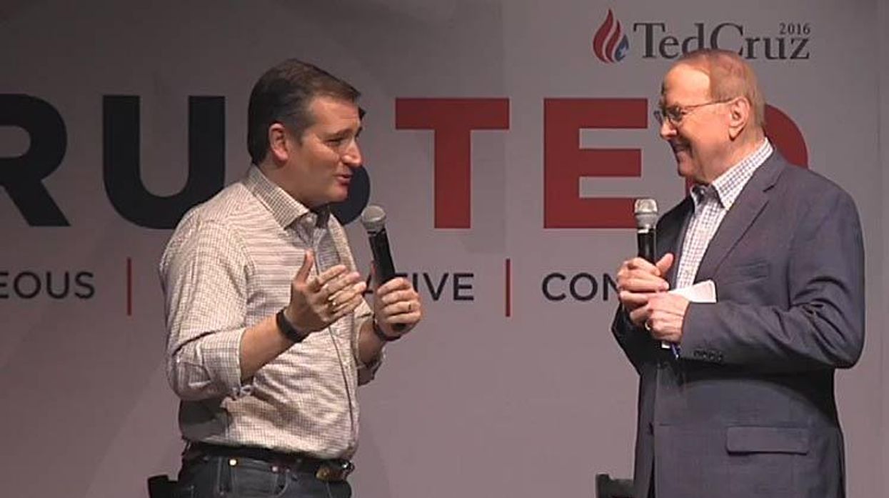 Ted Cruz and James Dobson