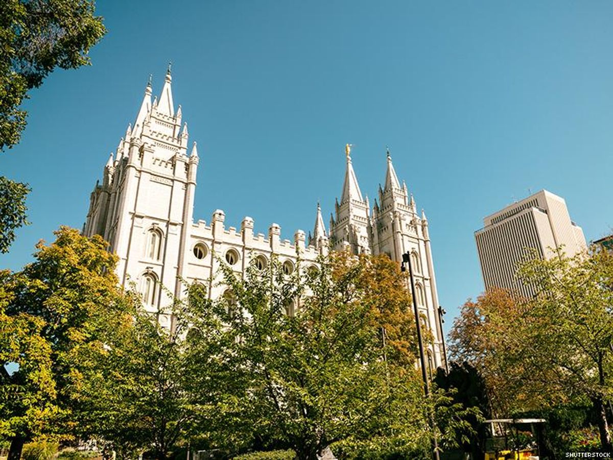 Temple Square in Salt Lake City
