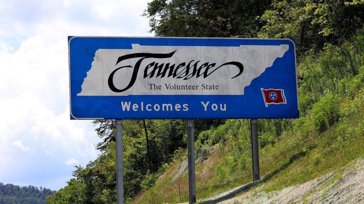 tennessee welcomes you sign