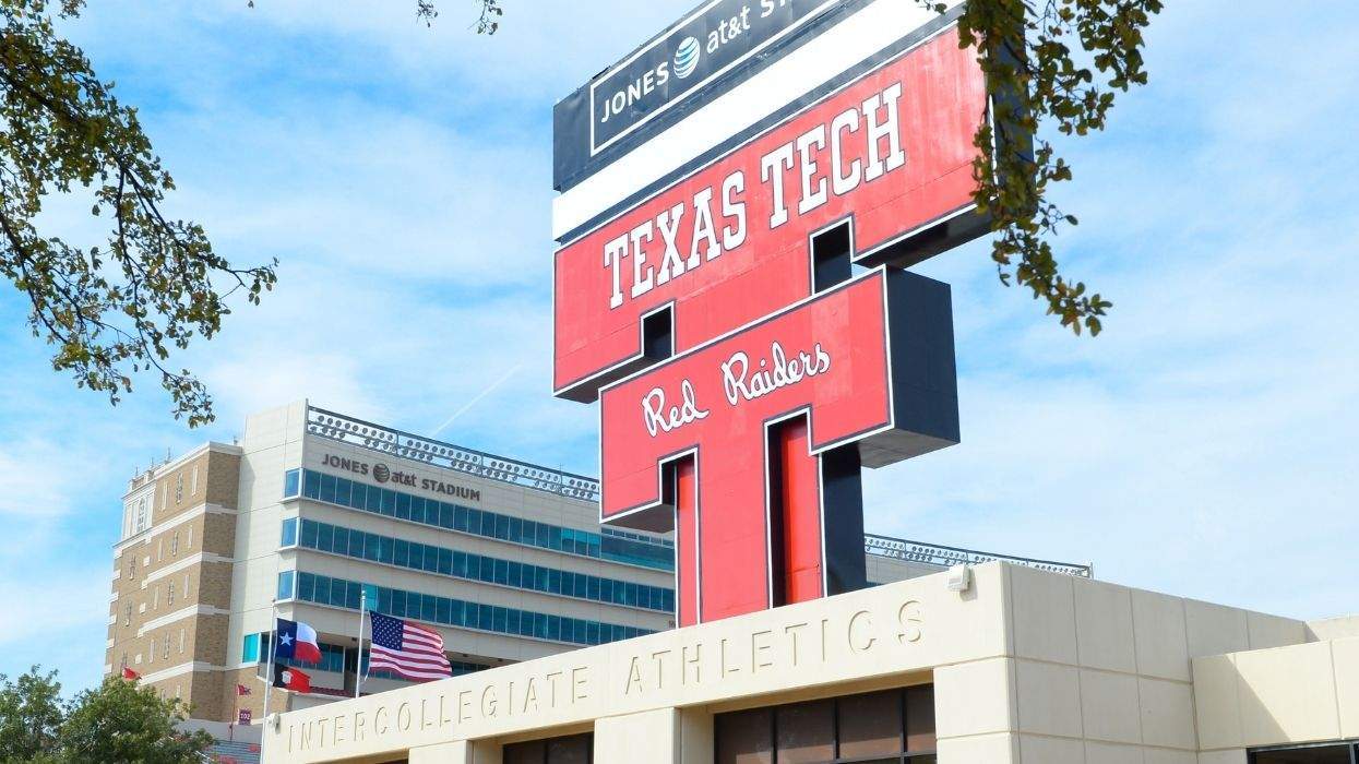 texas tech sign