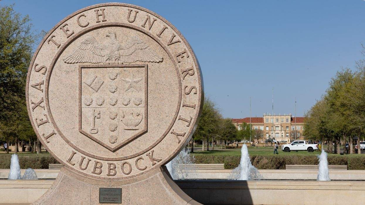 texas tech university sign