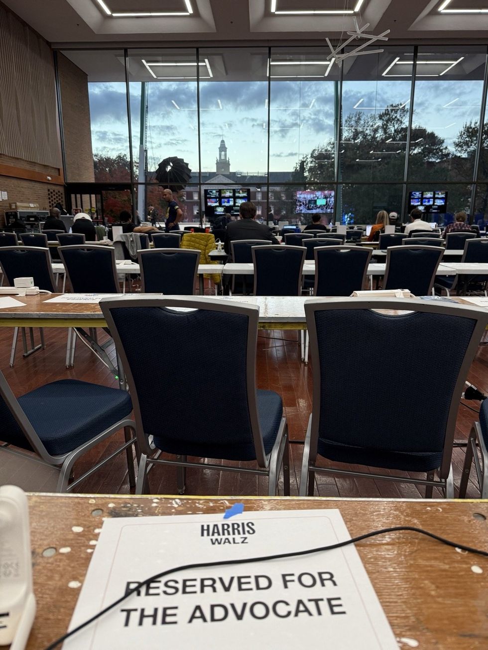 The Advocate spends election night at Harris-Walz campaign