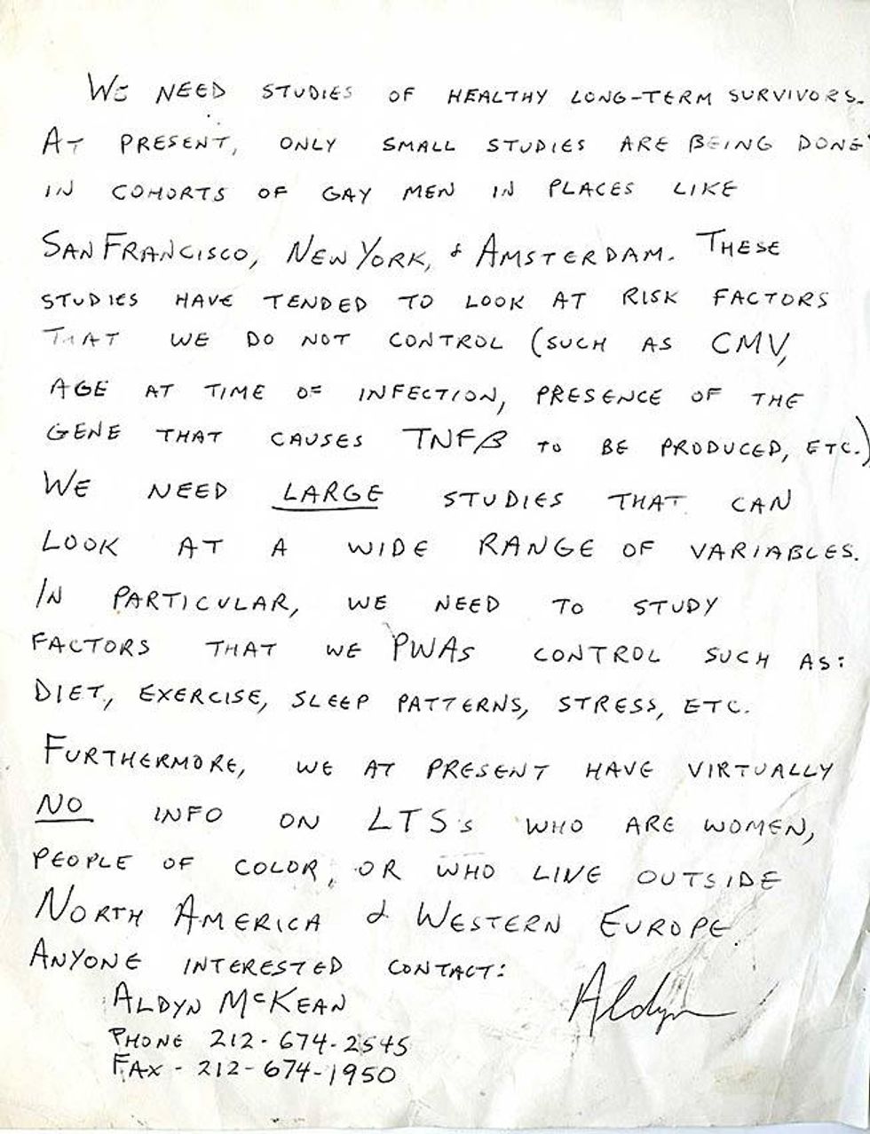 The AIDS Activist Project