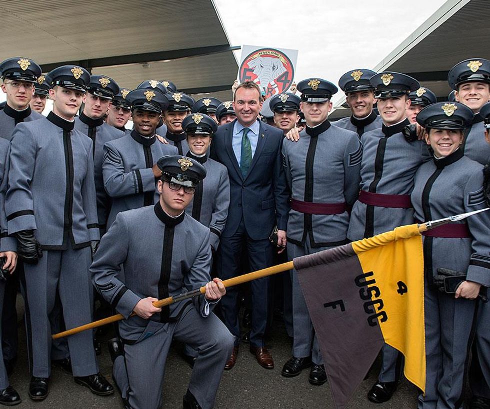 The Army vs. Navy game in 2015